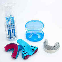 Custom-made whitening trays